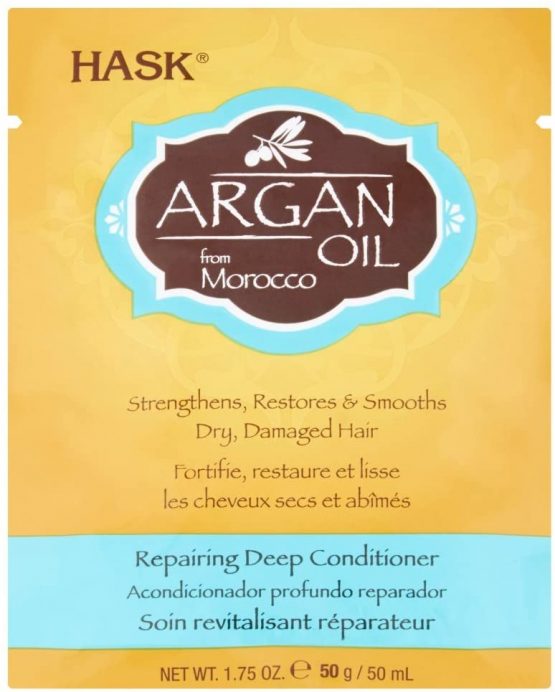 Hask Argan Oil Intense Deep Conditioning Hair Treatment, 50 g