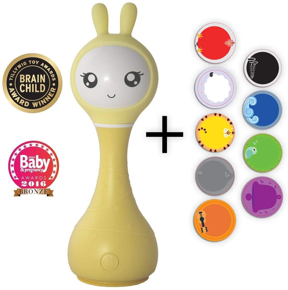 Alilo Intelligent Baby Rattle Smart Bunny Smarty Baby Gift Media Player ...