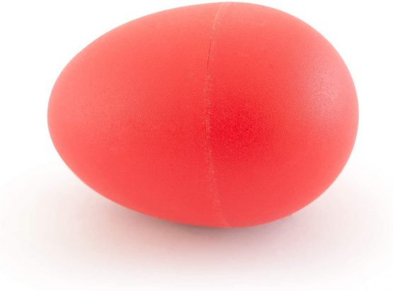 TIGER SHA7-CL | Plastic Egg Shakers | Percussion Maracas Musical | Pack of Two | Red - Image 3