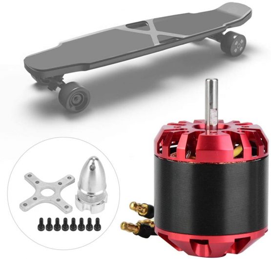 Alomejor Brushless Motor Outrunner Brushless Sensorless Motor with Propeller Motor For DIY Electric Skate Board Kit Aeromodelling - Image 3