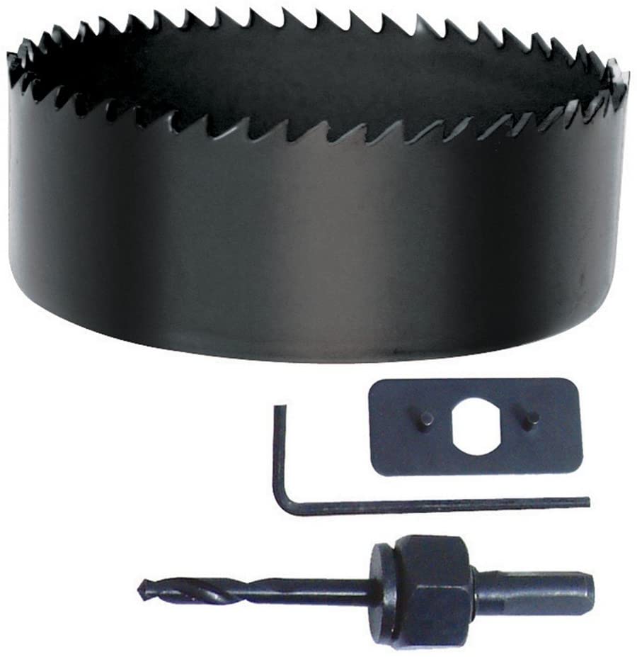 Silverline Holesaw Kit - 16 Piece Set, 19mm to 127mm Diameter for Wood Metal & Plastic Cutting (633729), Black, 19 - 127mm Dia - Image 2