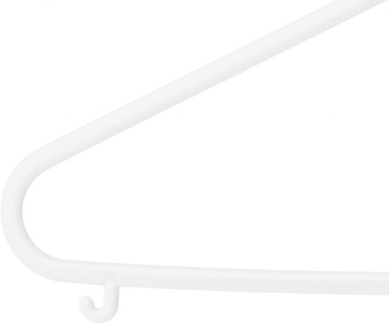 Bieco Hangers Baby Child Hanger Baby Hangers Plastic Hangers for Wardrobe Storage Cabinet Length 29.5cm, 16 Pieces, White, Narrow, ArtN 90016147 - Image 3