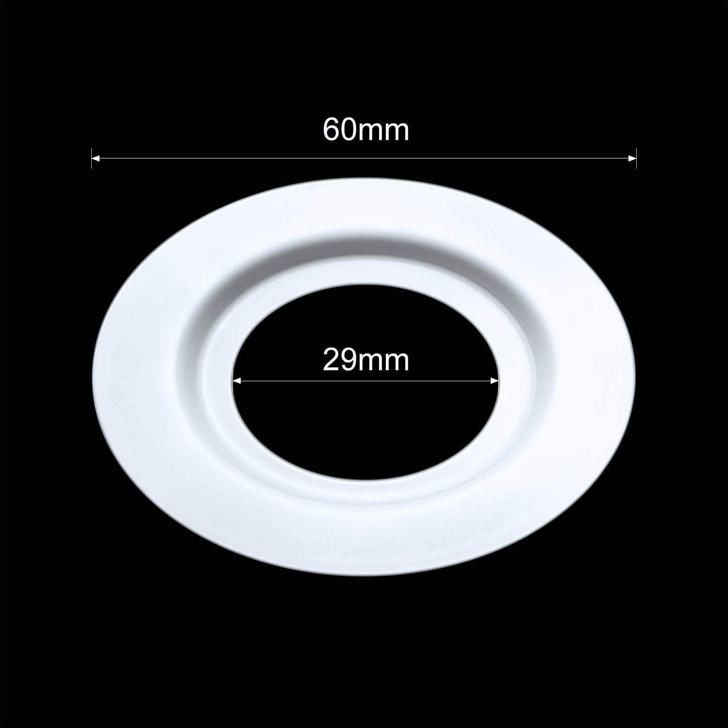 Metal Lamp Shade Reducer Ring for ES/E27 to BC/B22 Plate Light Fitting