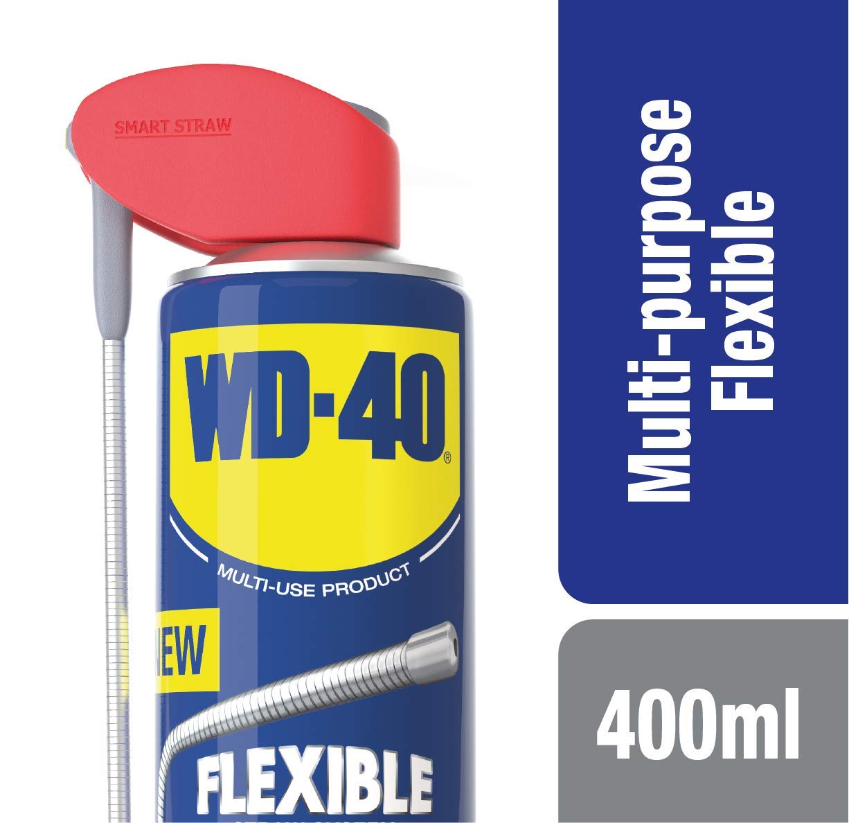 WD-40 Multi Use Lubricant Spray 400ml, Flexible Metal Straw - Image 2