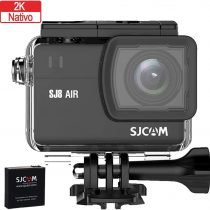 SJCAM SJ8 AIR Sports Camera 2K Native 30M Touch Screen, Action Water Camera with Battery and External Charger, USB-4 WIFI 1200 mAh