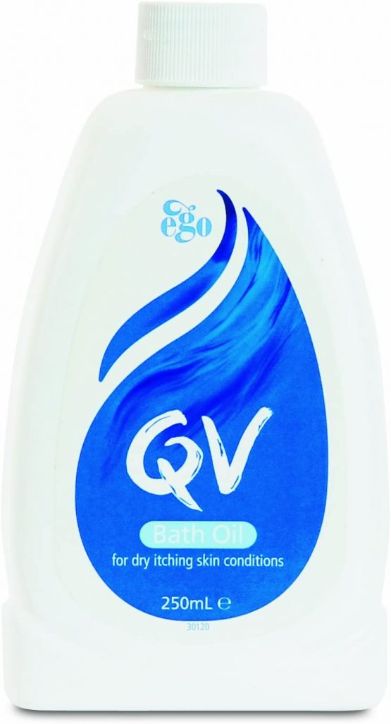 QV Bath Oil 250ml, PH Balanced, Low Irritant Formulation, Suitable for Use With Eczema and Dry Skin Conditions