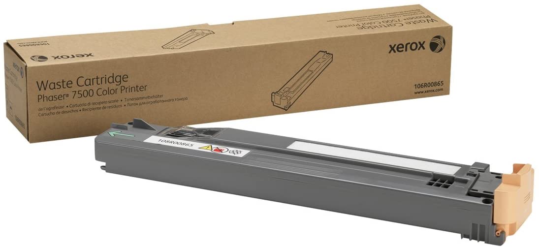 Xerox Genuine Phaser 7500 Waste Toner (20,000 Pages) - 108R00865, Black, Pack Of 1
