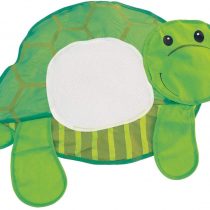 Bieco 04004529 Bathtub Network Turtle Toy Storage for The Bath, Storage for Bath Toys, net for Bath Toy with Suction Cup to Attach, Green