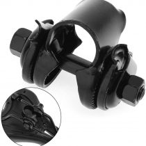 OriGlam Black Bicycle Bike Saddle Seat Bolt Seatpost Post Clamp Mount Bracket 22.2mm