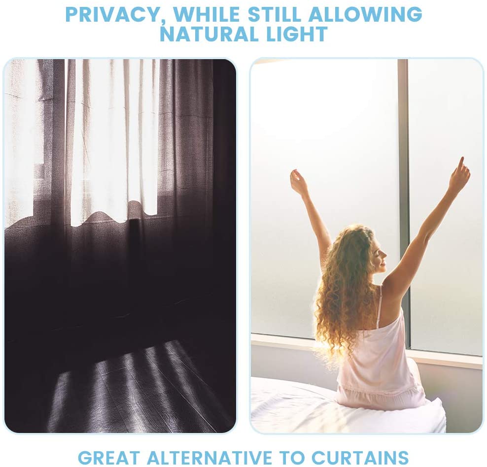 rabbitgoo Window Film Privacy Film for Glass Windows 44.5x200 cm - Image 3