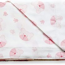 Italbaby 3 Piece Fantasy Cot Sheet Set, Pink, Multi-Color, One Size