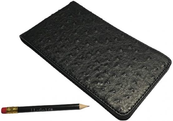 LL-Golf® elegant Scorecard Holder with pen and Score Pad/Golf Score Card Organiser - Image 3