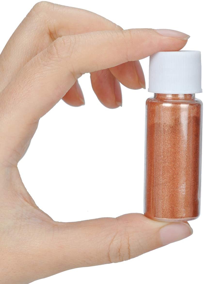 32 Colors Mica Powder, Mica Pigments Shimmery Powder in Jars, Epoxy Resin for Bath Bomb Lip Gloss - Image 2