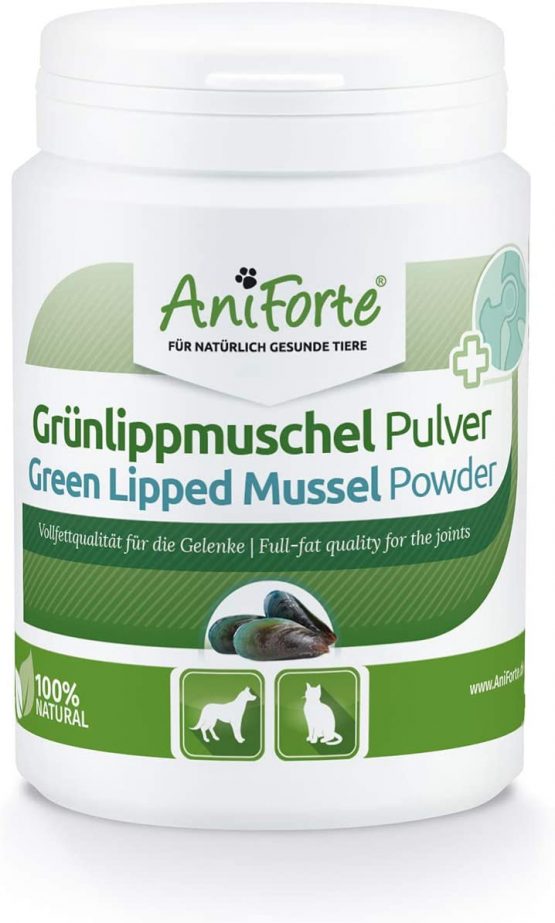AniForte Green Lipped Mussel for Dogs and Cats 100g Powder 100