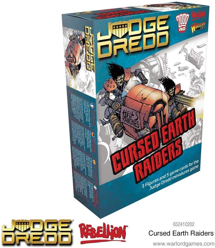 DREDD CURSED EARTH RAIDERS