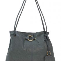 GIGI - Women's Leather Shoulder Bag - OTHELLO 4323
