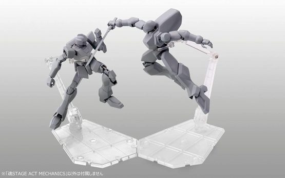 Bandai Tamashii Nation Stage Act 5 for Mechanics Stand Support (Clear) - Image 4