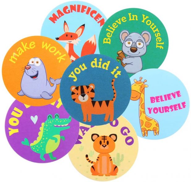 Animal Reward Stickers for Teacher Praise Sticker Solutions and Kids ...