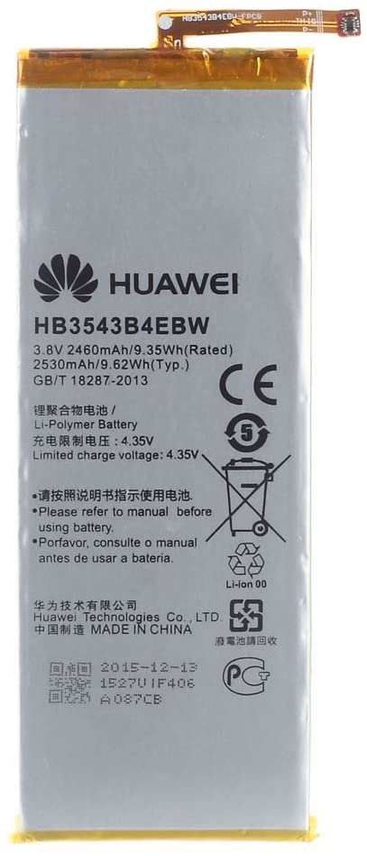Internal Battery HB3543B4EBW 2460 mAh Huawei Ascend P7