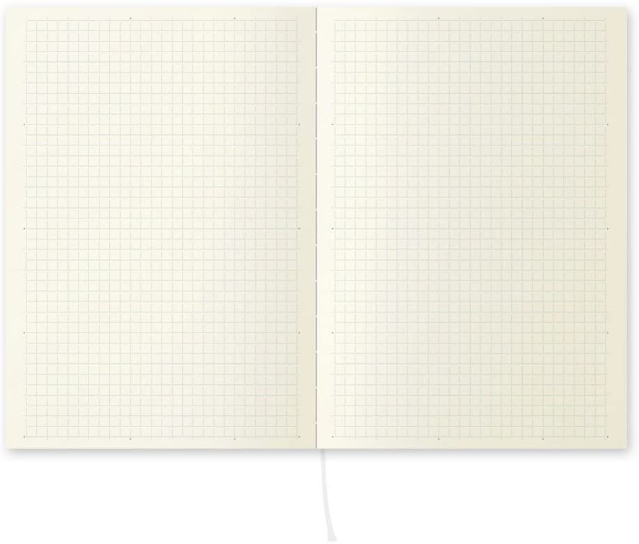 Midori MD Notebook - A5 Grid Paper, White - Image 3