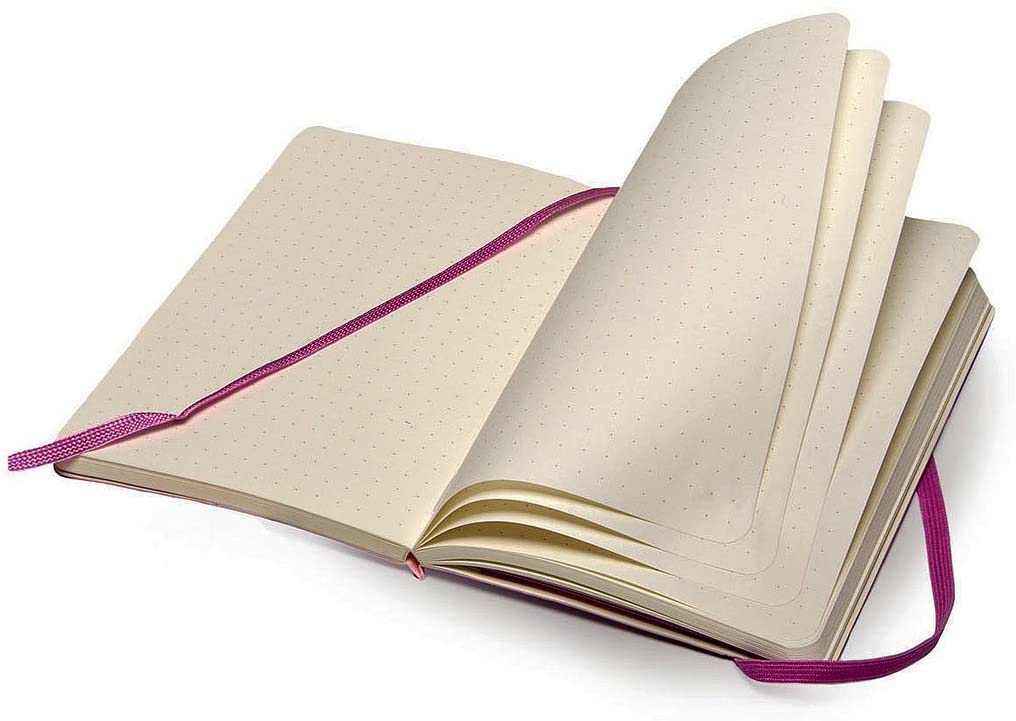 Moleskine Soft Cover Orchid Purple Pocket Dotted Notebook, Pocket Size - Image 3