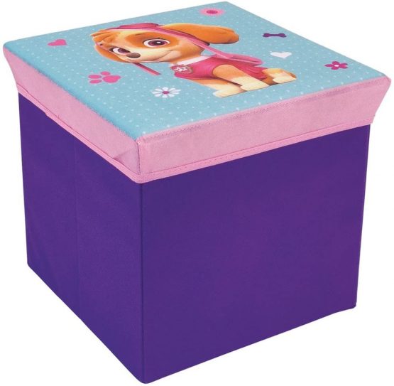 Fun House 712726 Childrens Storage Stool 35x35x1 cm Polyester Green
