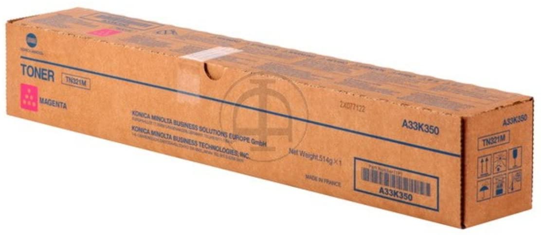 Konica Minolta TN-321M 25000pages Magenta Toner and Laser Cartridges (25000 Pages, Magenta, 1 Piece), Black, Normal - Image 4