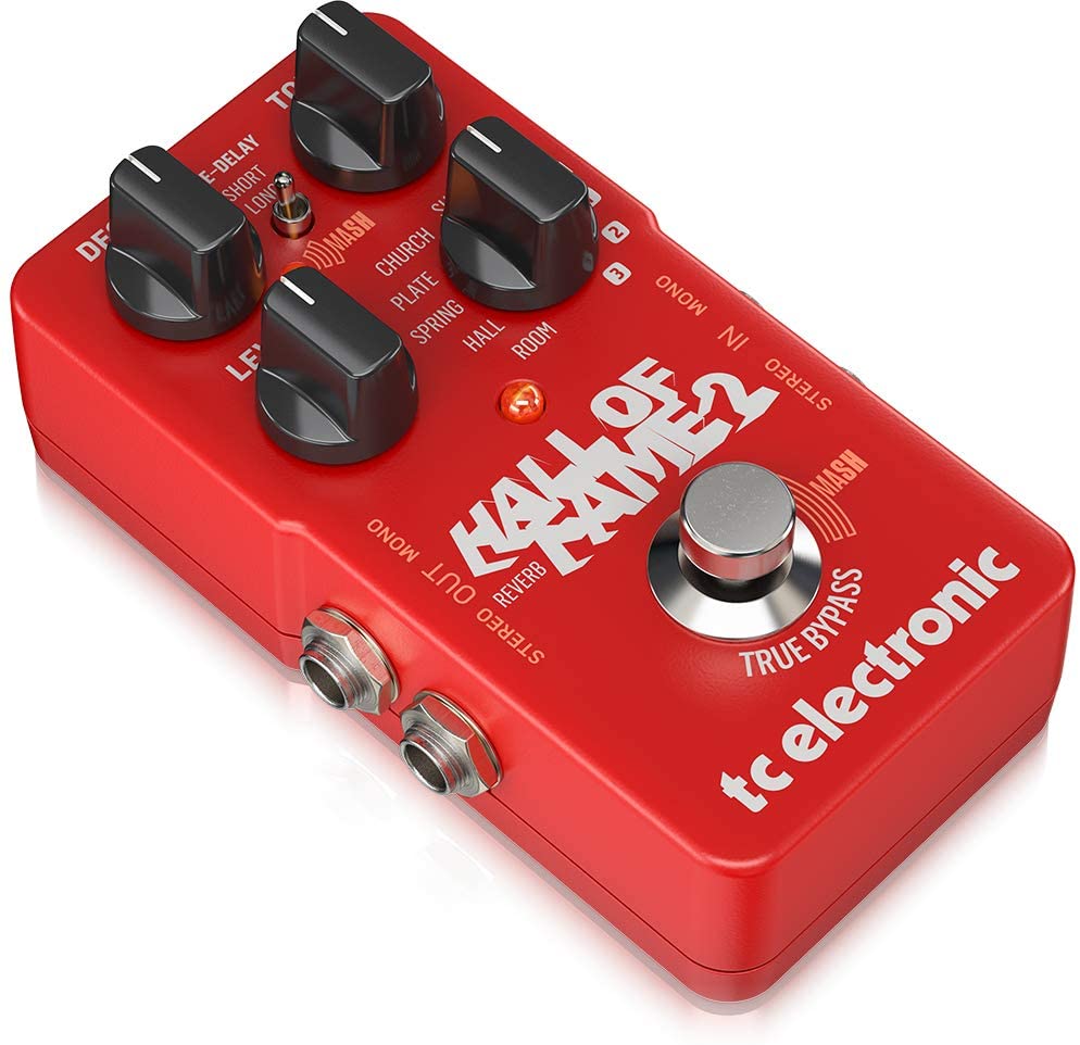 TC Electronic HALL OF FAME 2 REVERB Iconic Reverb Pedal with Groundbreaking MASH Footswitch and Shimmer Effect - Image 2