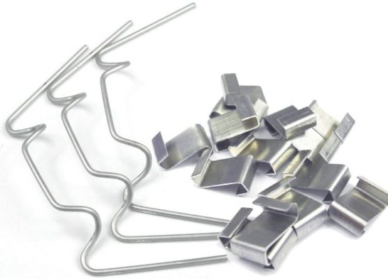 SSI Greenhouse glazing 50 "w" wire clips and 50 "z" overlap clips