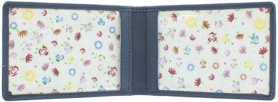 Mala Leather Best Friends Collection Travel Pass / Oyster Card Holder 631TC_65 Navy - Image 3