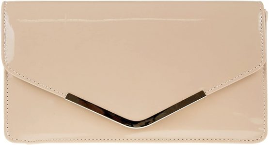 fi9® Patent Leather Bridal Wedding Evening Handbag Party Purse Clutch Shoulder Hand Bag