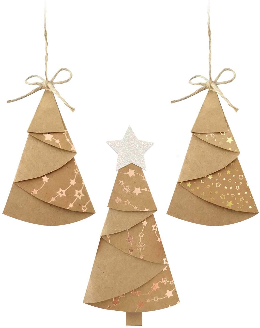 Ursus Design Christmas Card, 5 Sheets Cardboard 250 g/m² DIN A4, Assorted in 5 Designs - Image 3