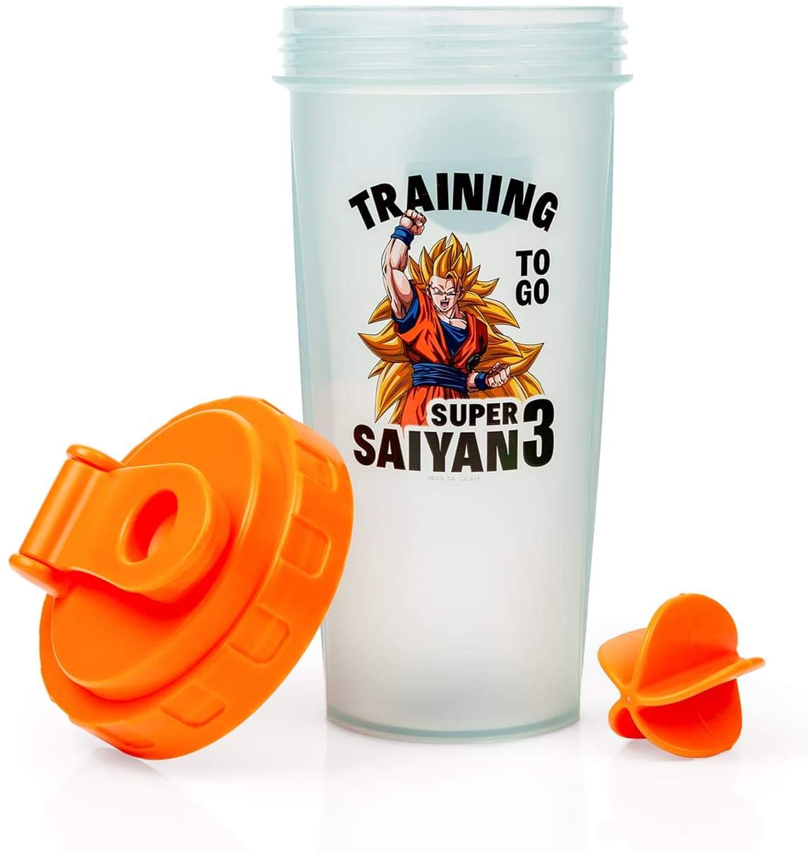 Dragon Ballz Super Saiyan Goku Gym Shaker Bottle – BigaMart