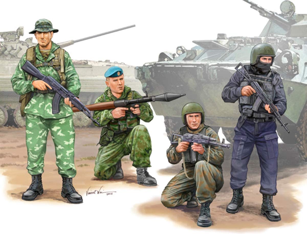 Trumpeter 1:35 - Russian Special Operation Force Figure, Various, Large