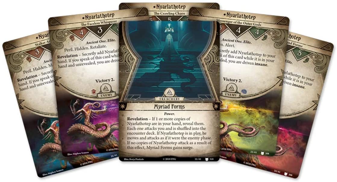 Fantasy Flight Games, Arkham Horror The Card Game: Mythos Pack, 5.5. Where the Gods Dwell, Ages 14+, 1 to 4 Players - Image 2