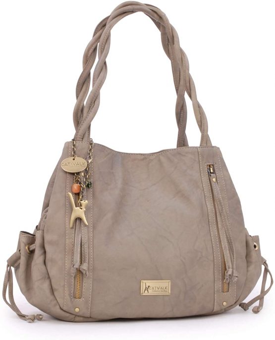 Catwalk Collection Handbags - Women's Leather Tote/Shoulder Bag - CAZ