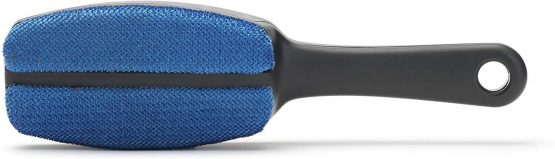 Brabantia 105340 Clothes Brush Reusable Fur and Lint Remover, Dark Grey