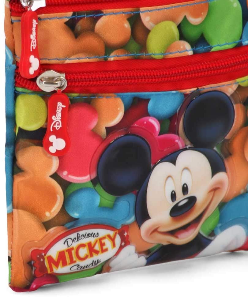 Disney Mickey Mouse Delicious-Action Mini Vertical Shoulder Bag, Red, 14.5 x 17 cm - Image 4