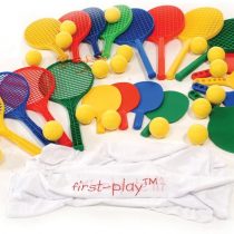 First-Play Bat and Ball Pack, Multi-Colour