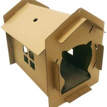 Croci Carton cat house VILLA 42x35x50 cm