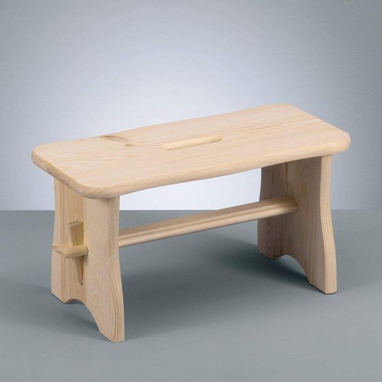 Zeller 13130 Foot Rest 39 x 19 x 20 cm Coniferous Wood - Image 2