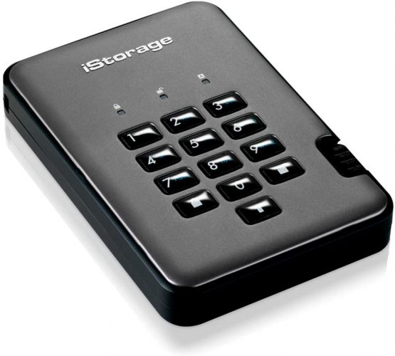 iStorage diskAshur PRO2 HDD 2 TB Secure Hard Drive FIPS Level 2 Certified, Password-Protected, Dust/Water-Resistant. IS-DAP2-256-2000-C-G - Image 4