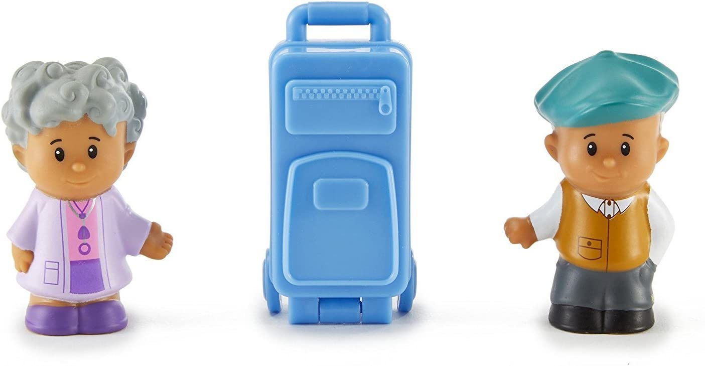 Fisher-Price - Tube Figures Little People, Travel (Mattel P8718)