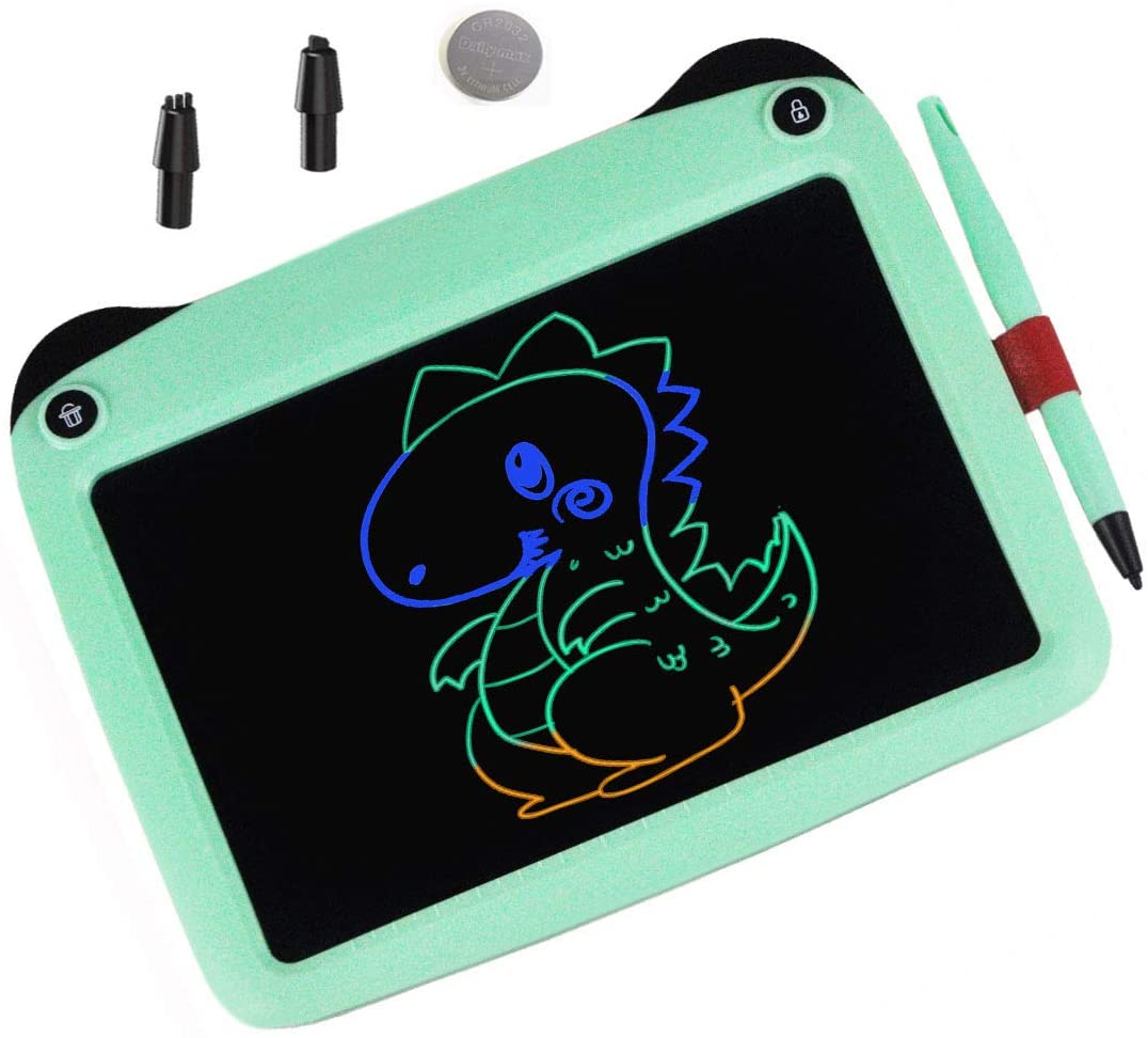 JRD&BS WINL 9 inch Colorful Electronic Drawing Pads for Kids, Portable Reusable Erasable Writer