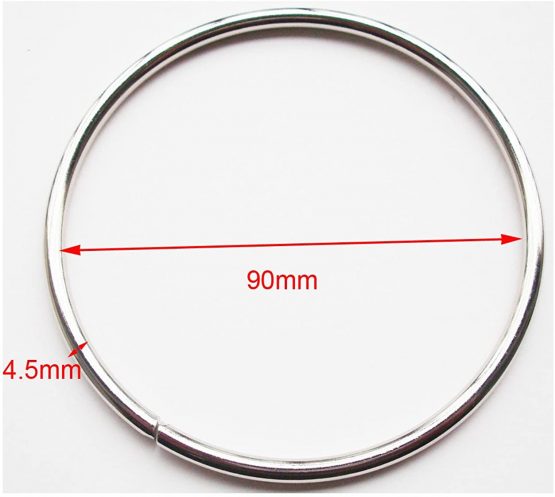 MYIW 1 pair heavy duty replacement top handbags handle,shoulder handbags handle ring,cross body handbags handle - Image 2