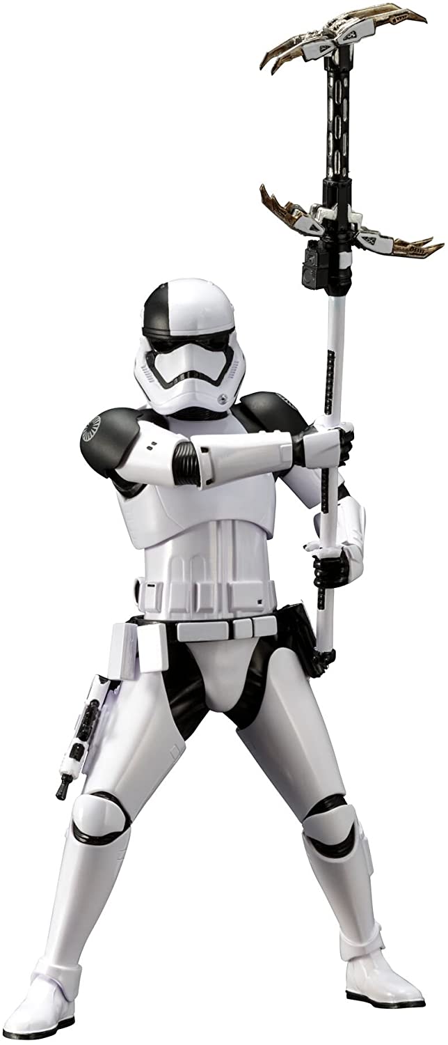 Star Wars The Last Jedi First Order Stormtrooper Executioner Artfx+, Multicolor