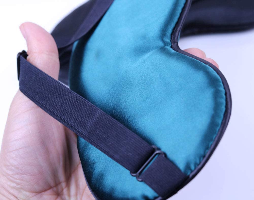 Eye Mask for Sleeping 2 Pack Sleep Masks for Men and Women Adjustable Elastic Strap Soft Eye Covers Blindfolds - Image 4
