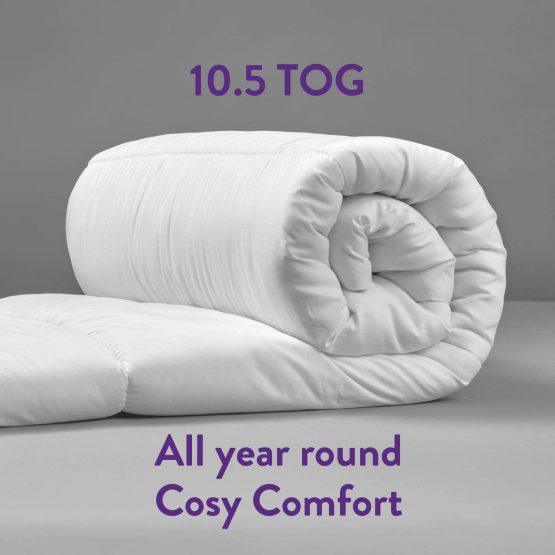 Slumberdown Anti Allergy Single Duvet 10.5 Tog All Year Round Duvet Single Bed - Image 2