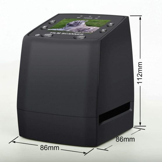 DIGITNOW! High Resolution 135 Film/Slide Scanner, Slide Viewer and Convert 35mm Negative Film &Slide to Digital JPEG Save into SD Card , with Slide Mounts Feeder No Computer/Software Required. - Image 4