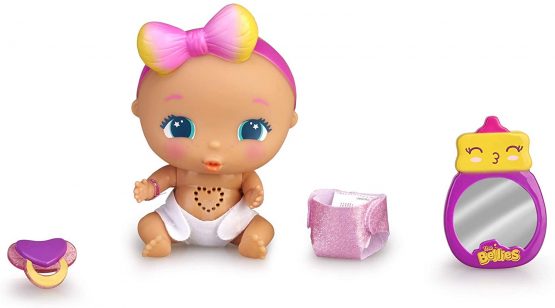 The Bellies – Kuki Cute, Doll for Children and Girls Ages 2+, Multi-Colour, (Famous 700015143)